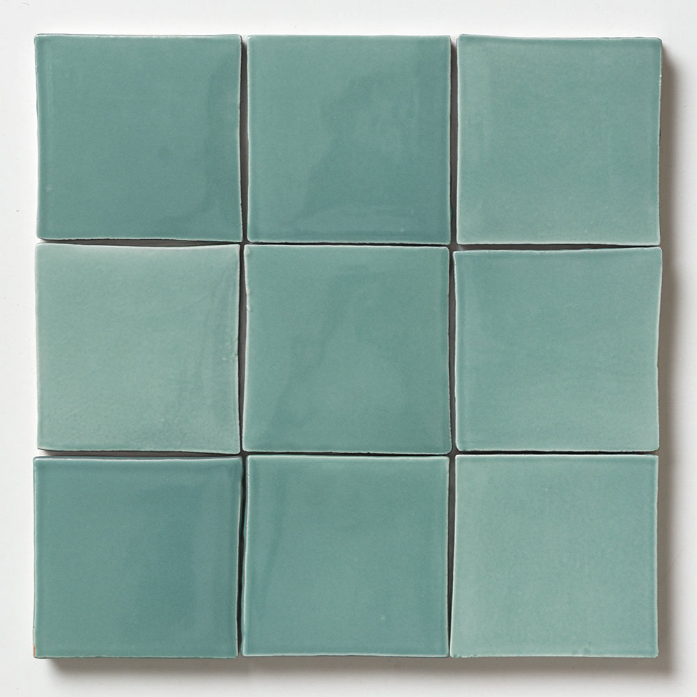 Marble Systems Andalus Zellige Dayat glossy zellige tile pattern swatch — available at Surface Group