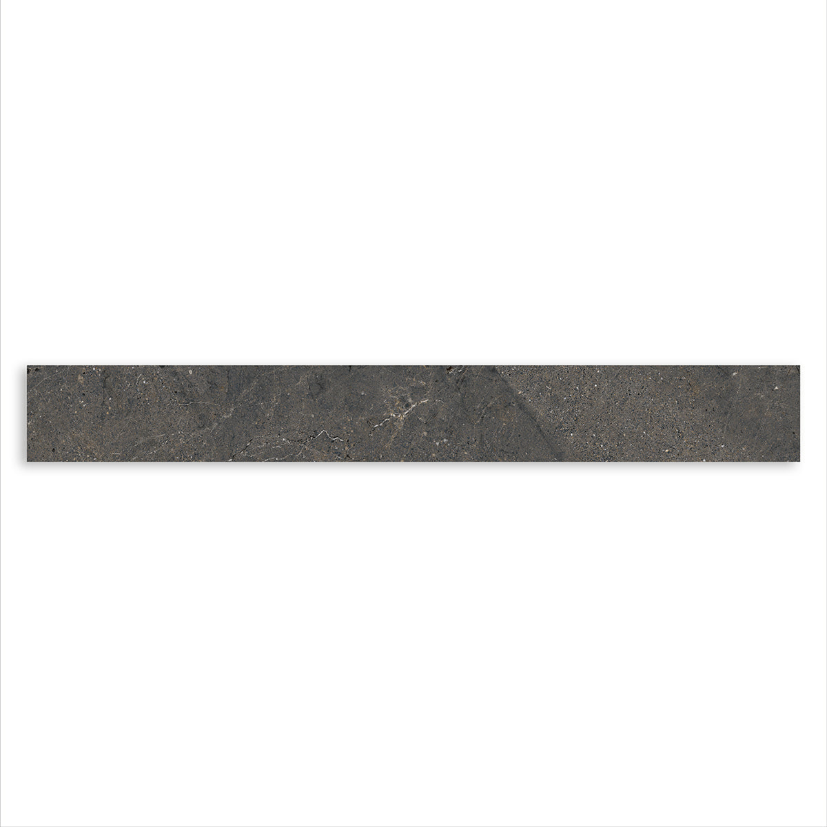 Dark Matte Bullnose Porcelain Moldings 3×24 Image