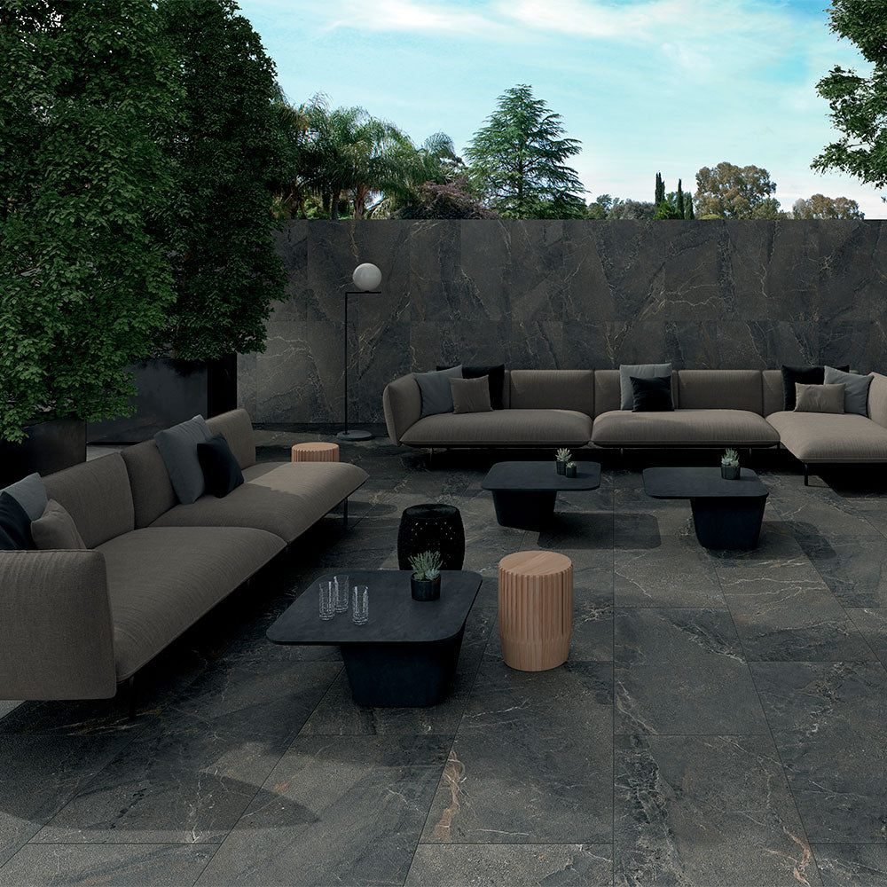 Dark Matte Porcelain Tile 12×24 (WLE00985)