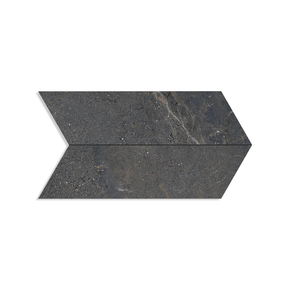 Marble Systems Anthea Porcelain Dark matte porcelain tile pattern swatch — available at Surface Group