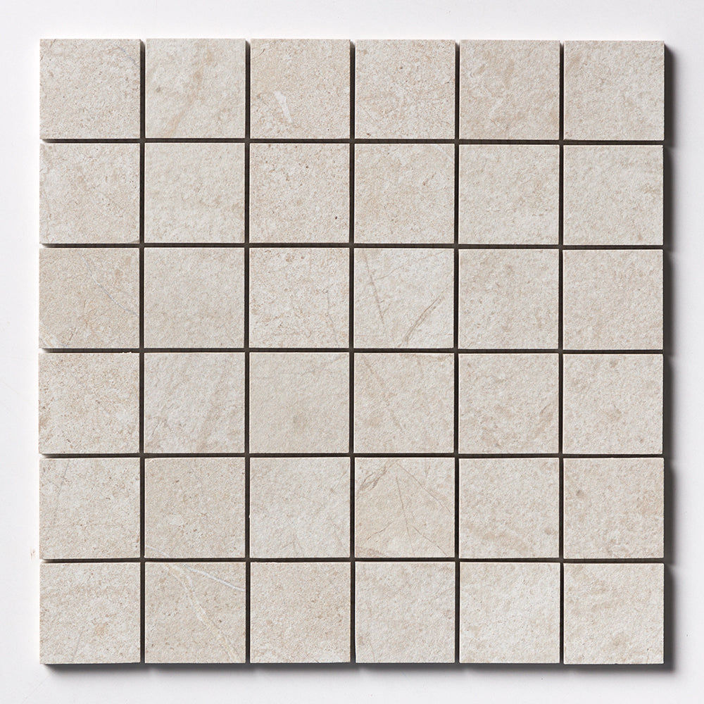 White Matte Porcelain Mosaic 12×12 Image