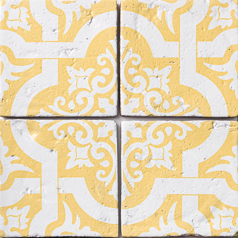 Marble Systems Antigua glossy terracotta tile pattern swatch — available at Surface Group
