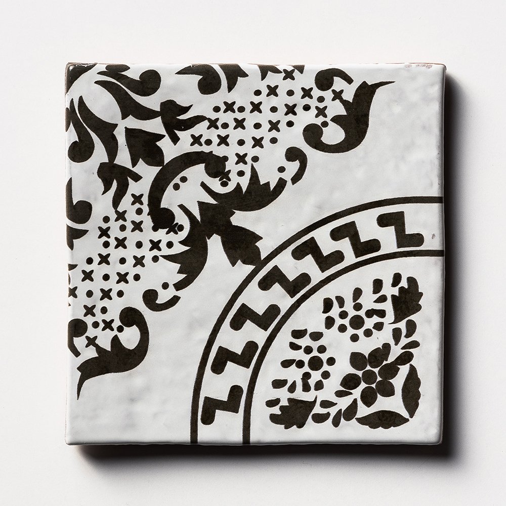 Antigua 2 Square 1/2 Glazed Ceramic Tile 6×6 Image