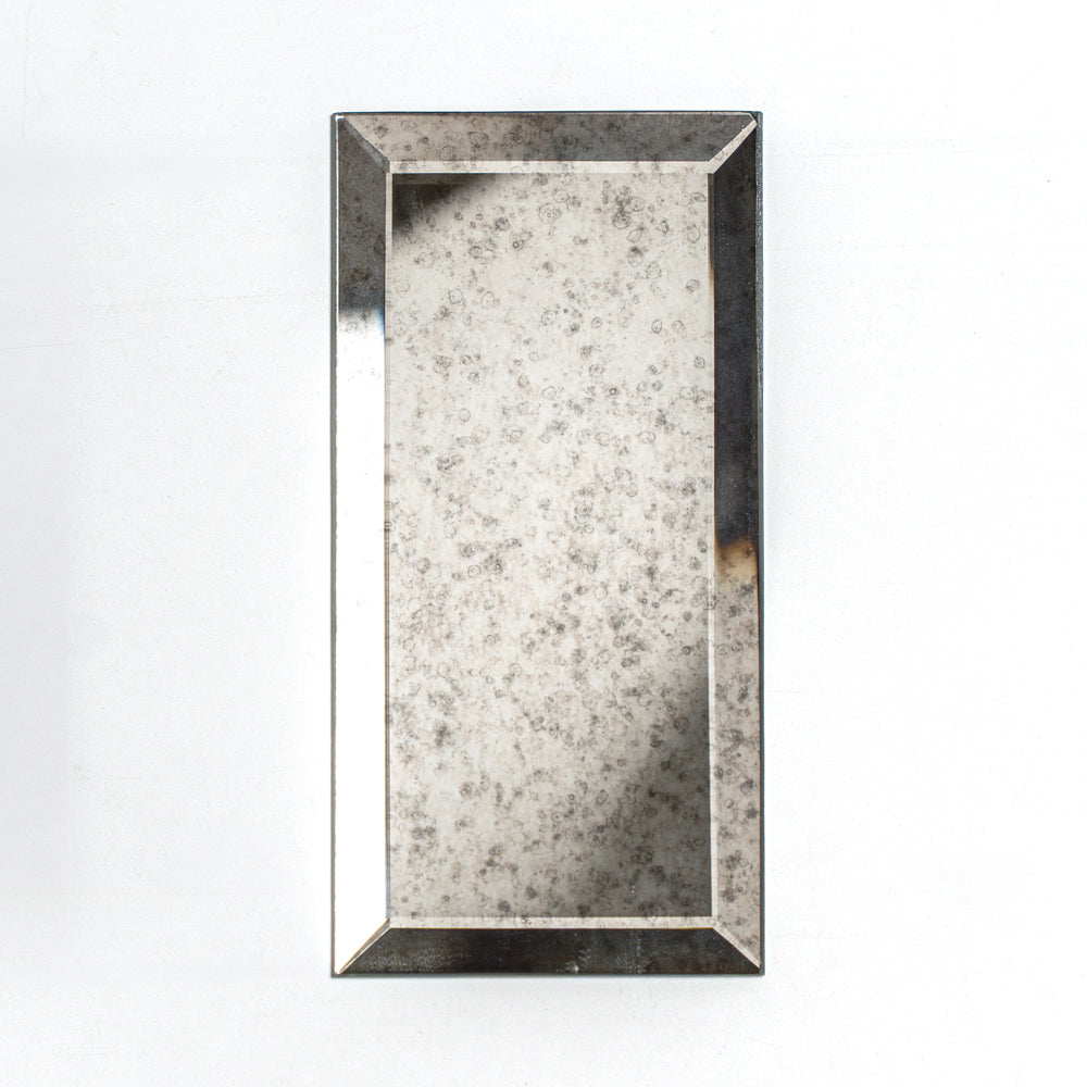 Marble Systems Antique Mirror Tiles Gray glossy mirror glass tile β available at Surface Group