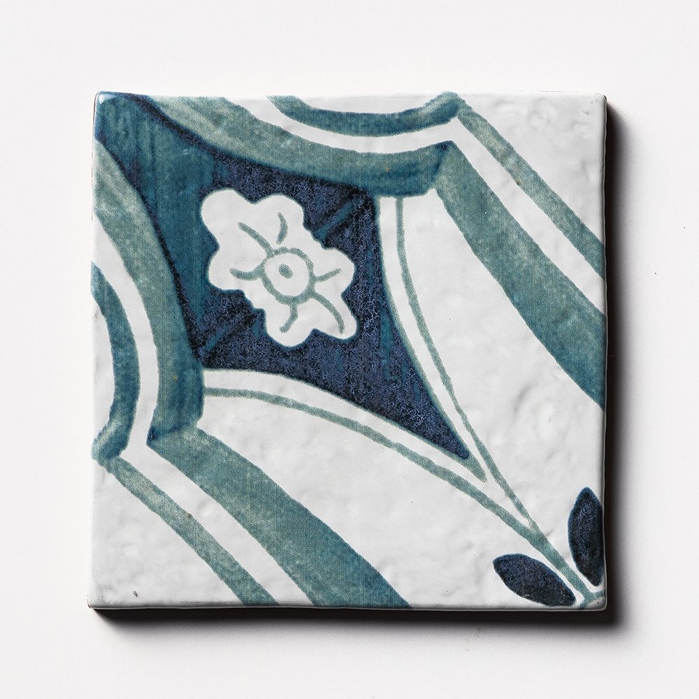 Antigua 3 Square 1/2 Glazed Terracotta Tiles 6×6