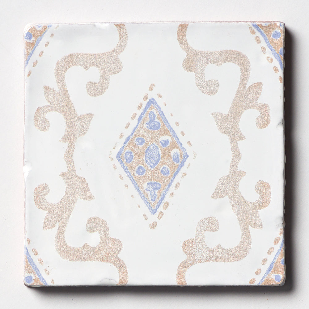 Vintage Linen India Glossy Glazed Terracotta Tiles 6×6