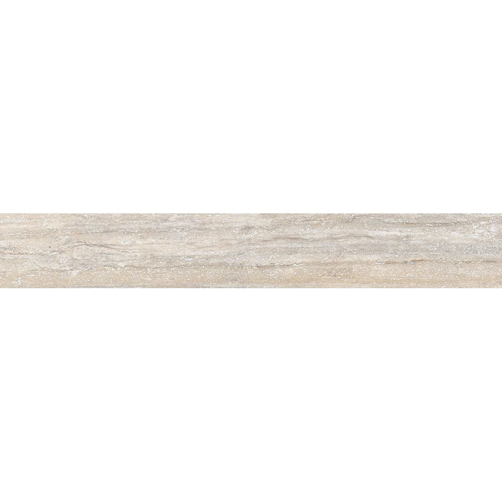 Argento Matte Bullnose Fabric Look Porcelain Moldings 3 1/2×24