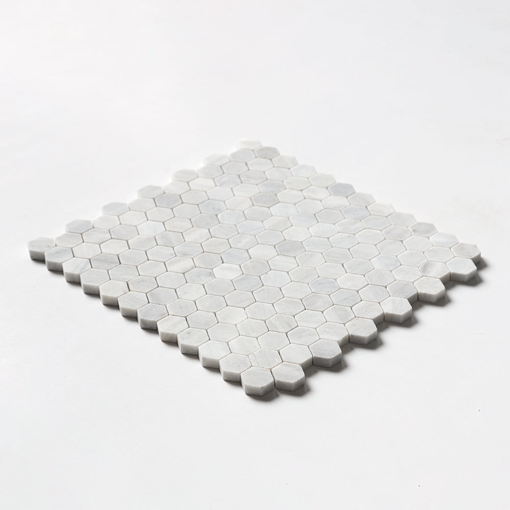 Avenza Honed Hexagon 1Γ1 Marble Mosaics 11 1/2Γ12 1/4 (MS02288)