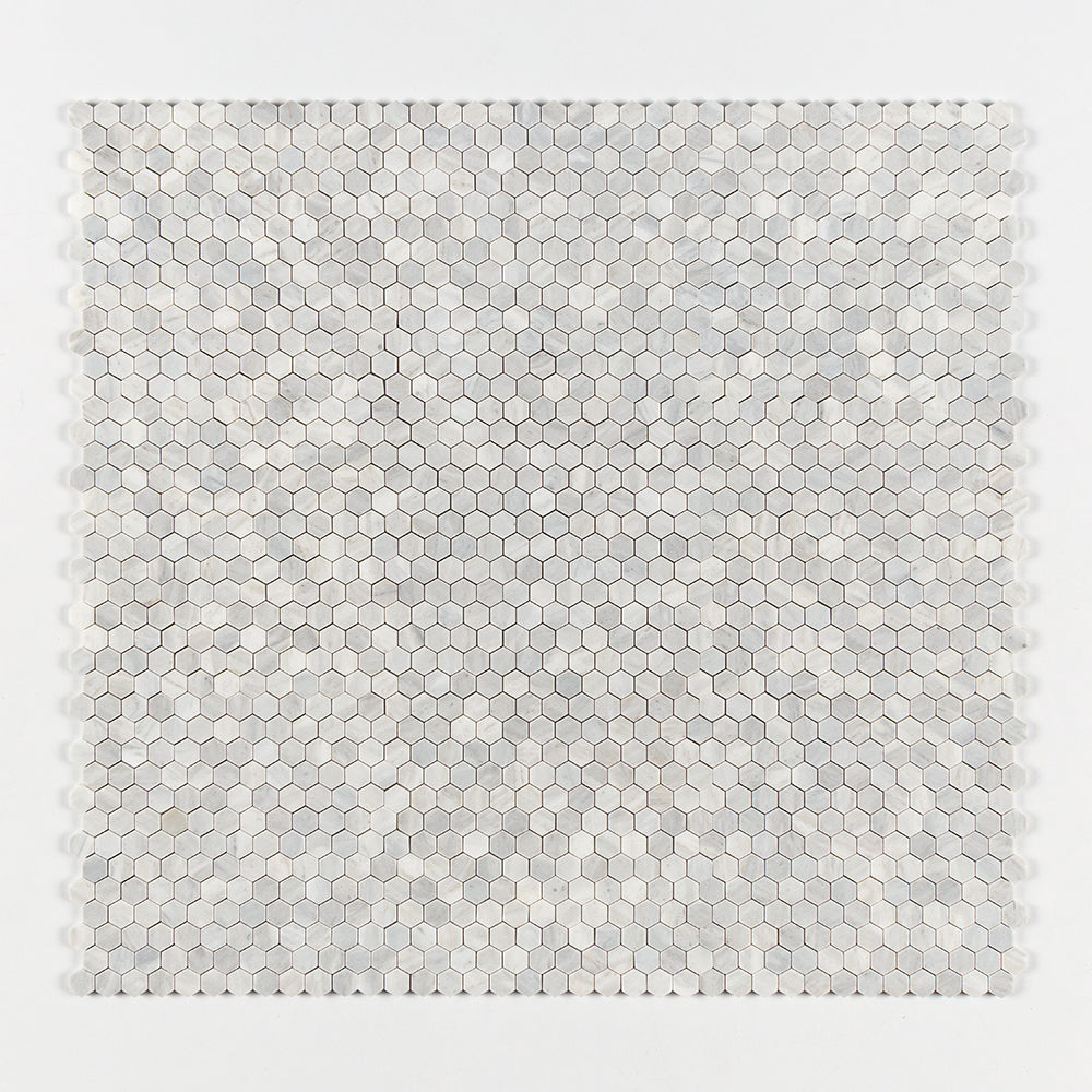 Marble Systems Avenza Marble Avenza matte marble tile pattern swatch — available at Surface Group
