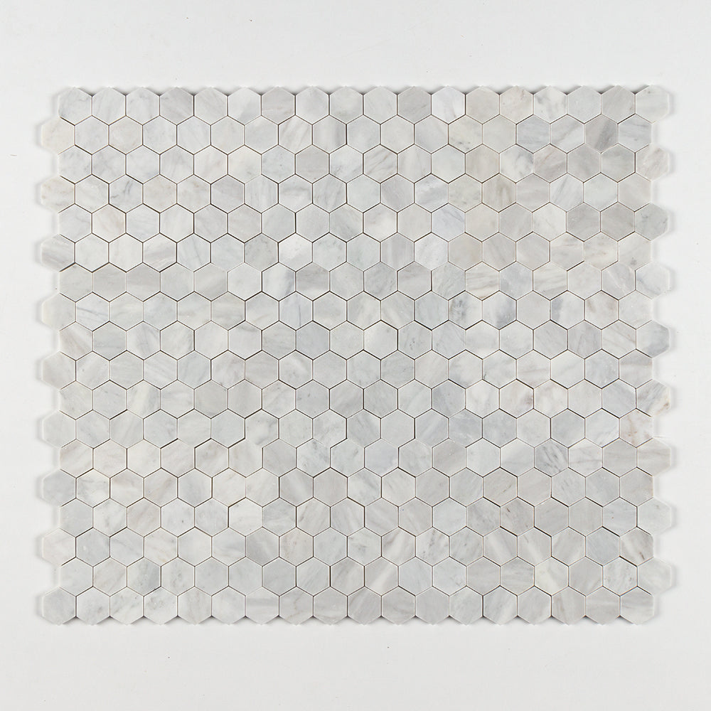 Marble Systems Avenza Marble Avenza matte marble tile pattern swatch — available at Surface Group