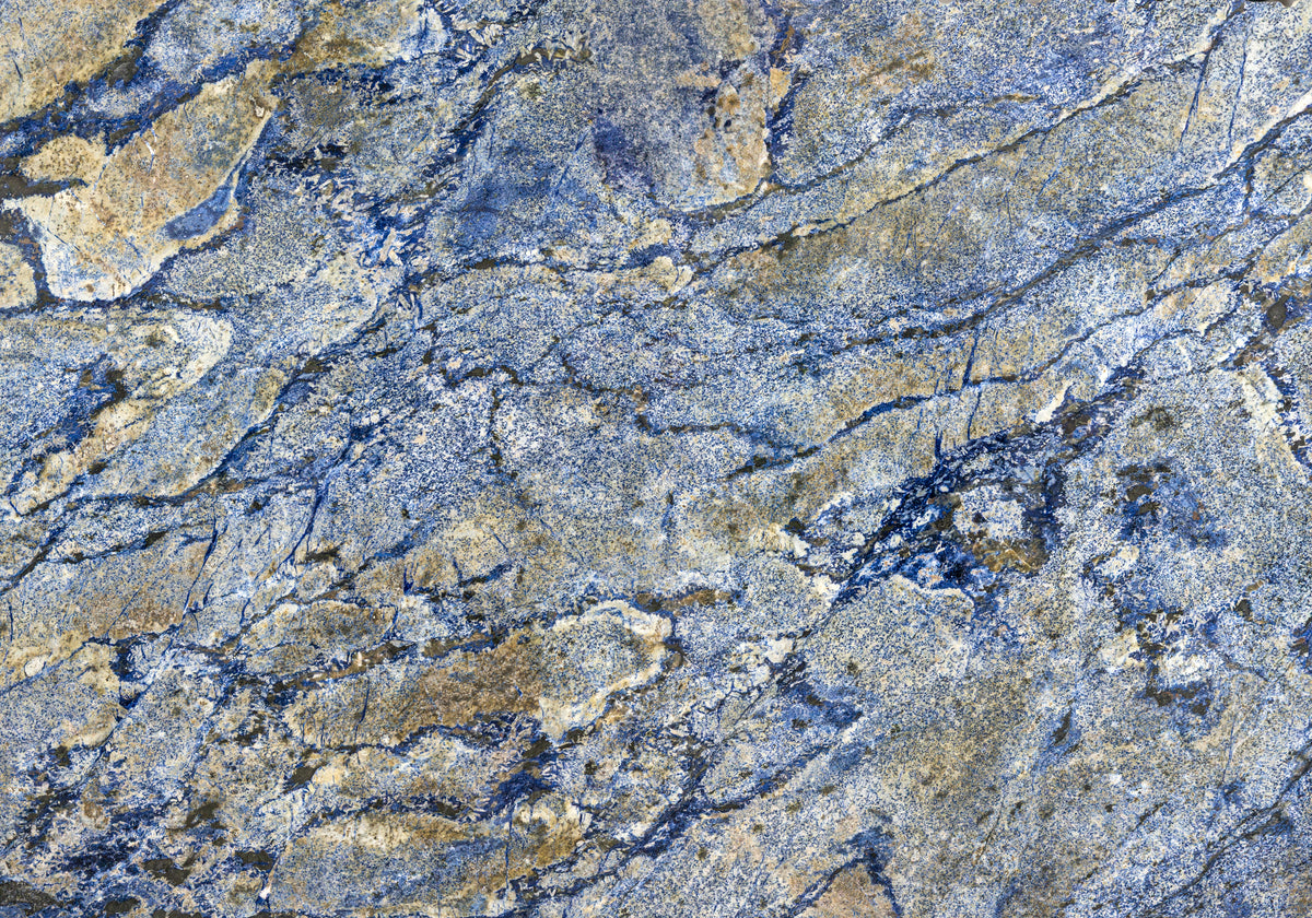 Azul Bahia Polished Granite Slab Random