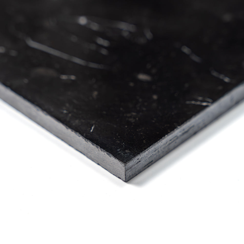 Belgium Black Polished Marble Tiles 12×12 (TL91410)