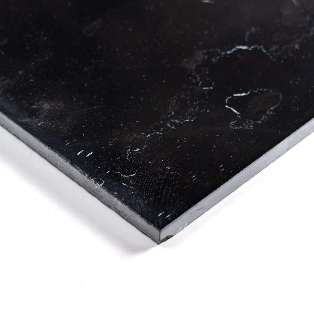 Belgium Black Polished Marble Tiles 18×18 (TL91412)