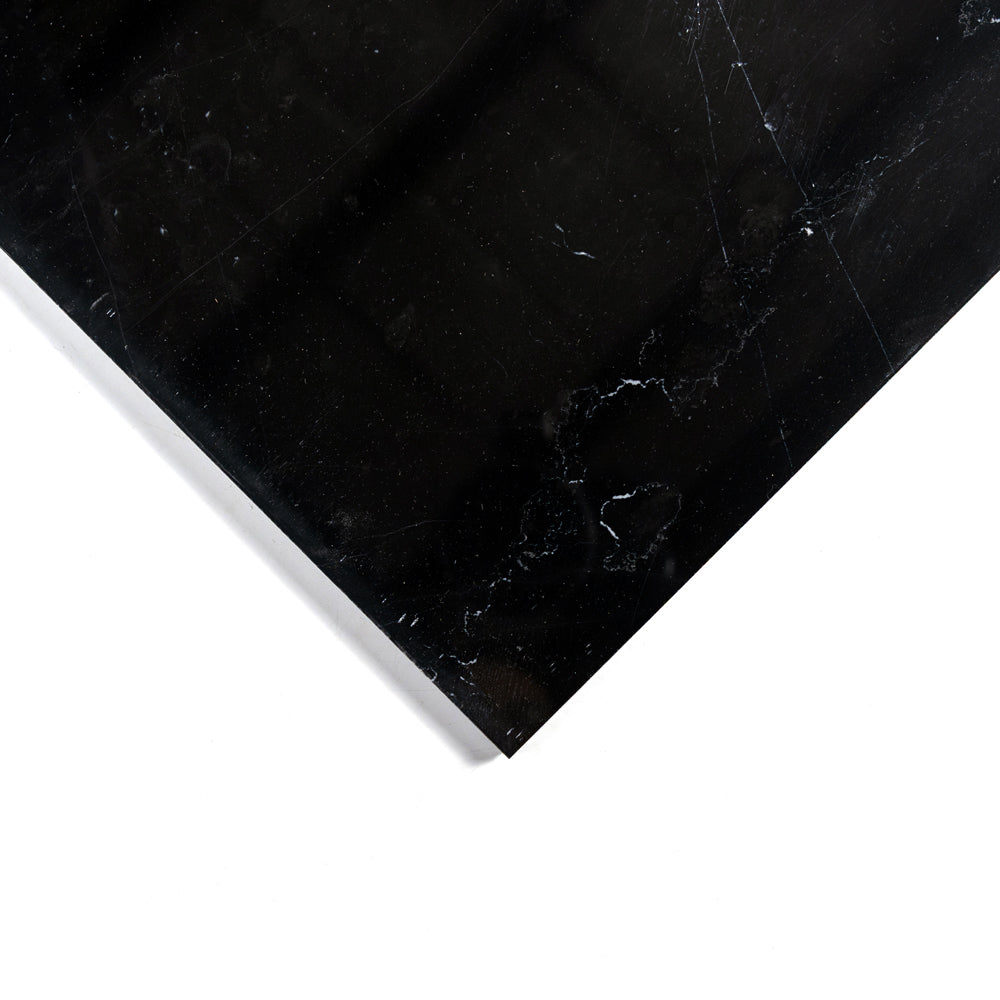 Belgium Black Polished Marble Tiles 18×18 (TL91412)