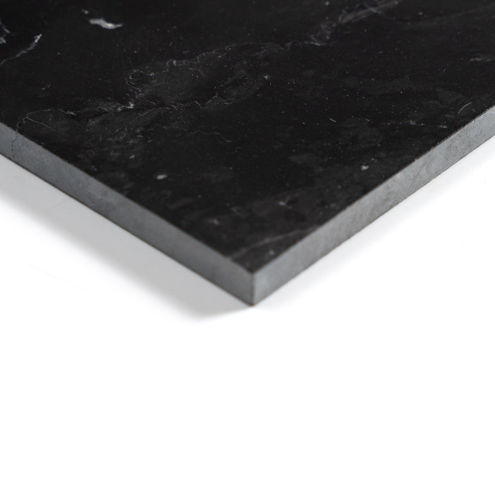 Belgium Black Polished Marble Tiles 12×24 (TL91411)