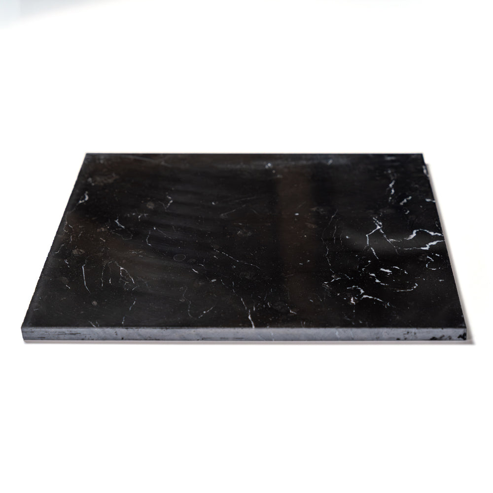 Belgium Black Polished Marble Tiles 12×12 (TL91410)