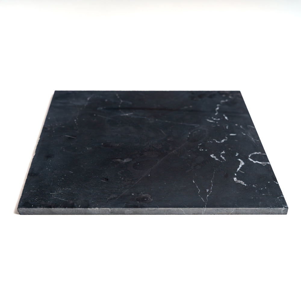 Belgium Black Honed Marble Tiles 12×12 (TL91413)