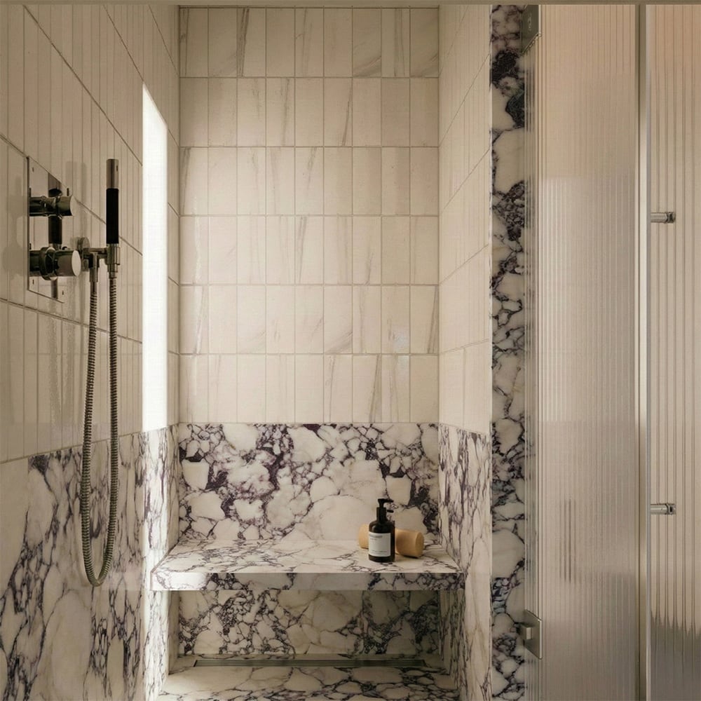 Bianco Dolomiti Classic Honed Subway Marble Tiles 4×12 (TL19357)