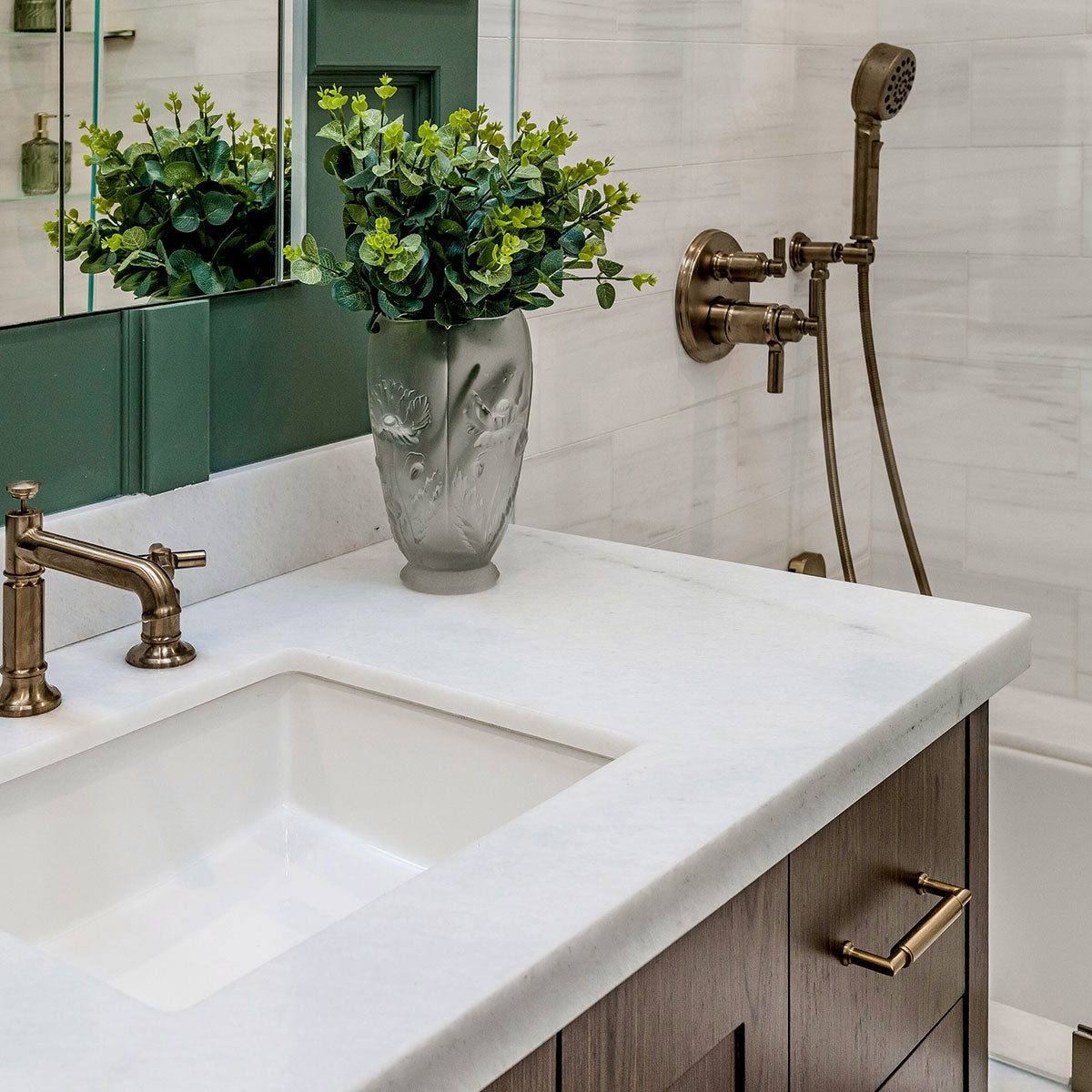 Bianco Dolomiti Classic Honed Marble Tiles 6×12