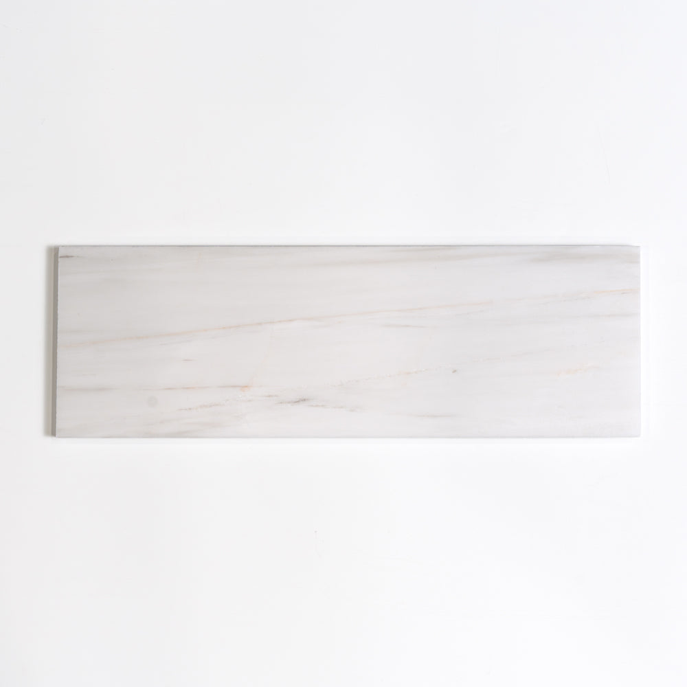 Bianco Dolomiti Classic Polished Marble Tiles 4×12