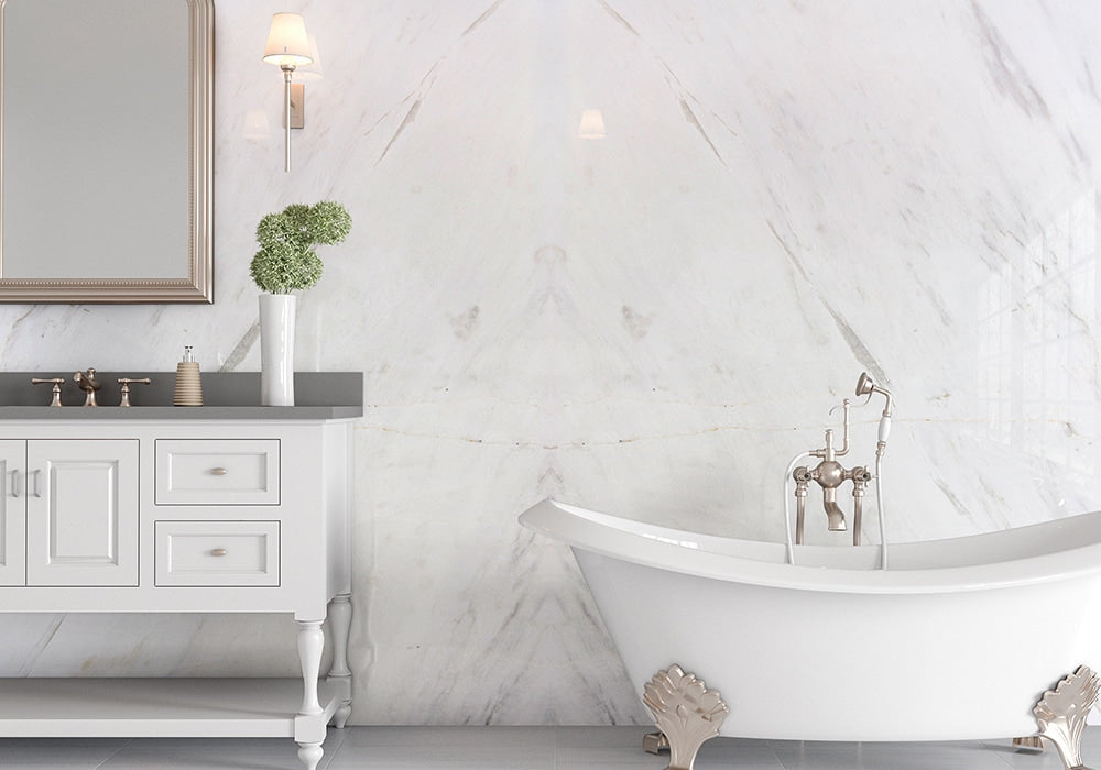 Bianco Venus Polished Marble Slab Random