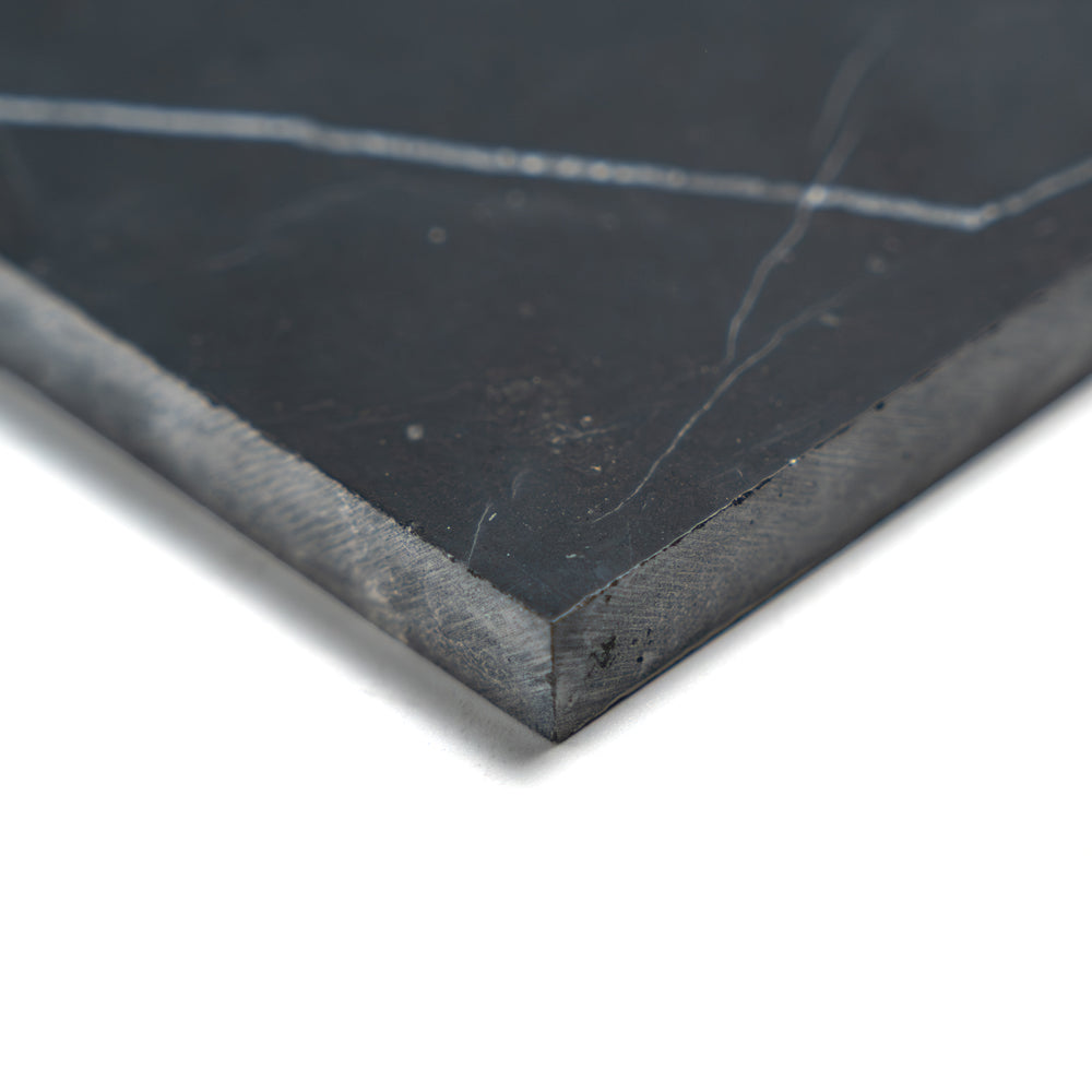 Black Honed Marble Tiles 5 1/2×5 1/2 (TL90215)