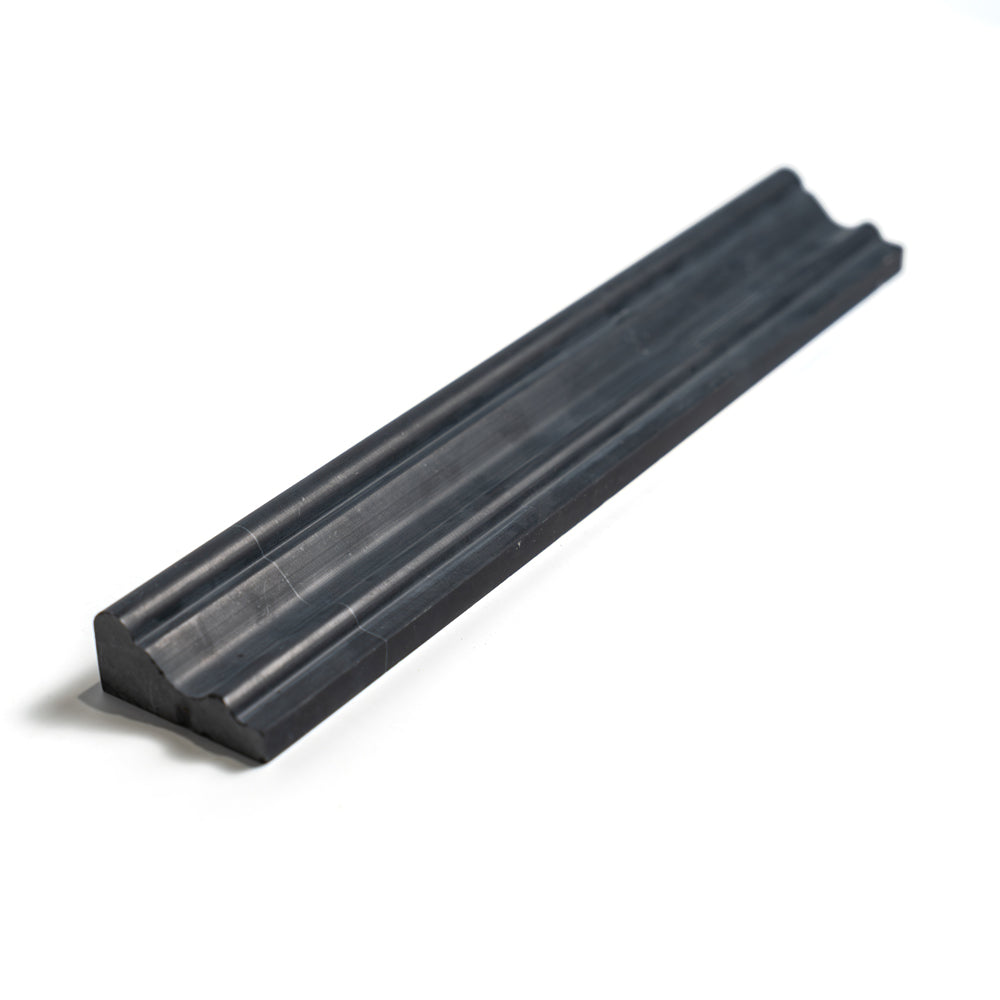 Black Honed Andorra Marble Moldings 2Γ12 (ML00519)