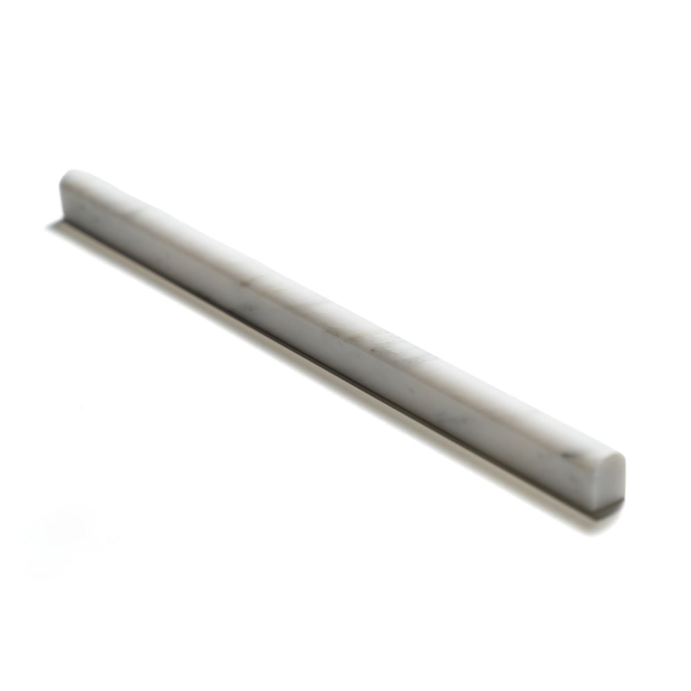 Calacatta Bella Honed Pencil Liner Marble Moldings 1/2Γ12 (ML90253)