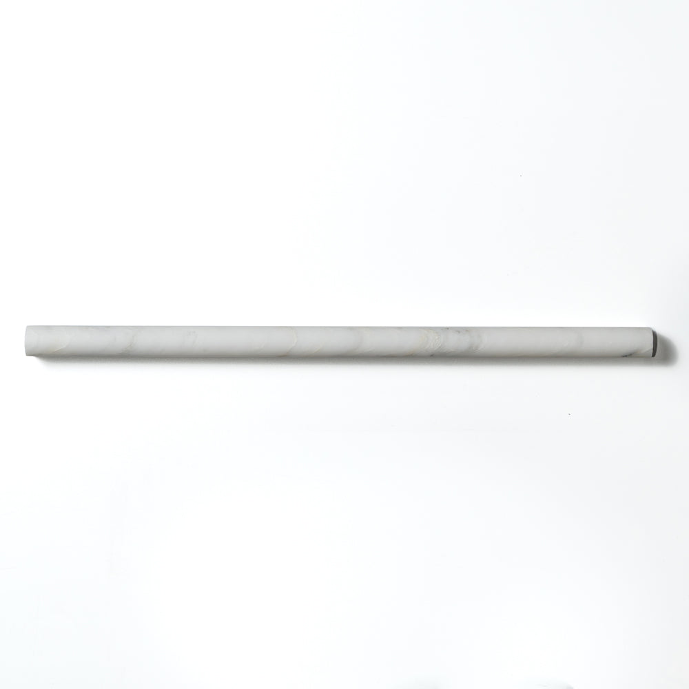 Calacatta Bella Honed Pencil Liner Marble Moldings 1/2×12