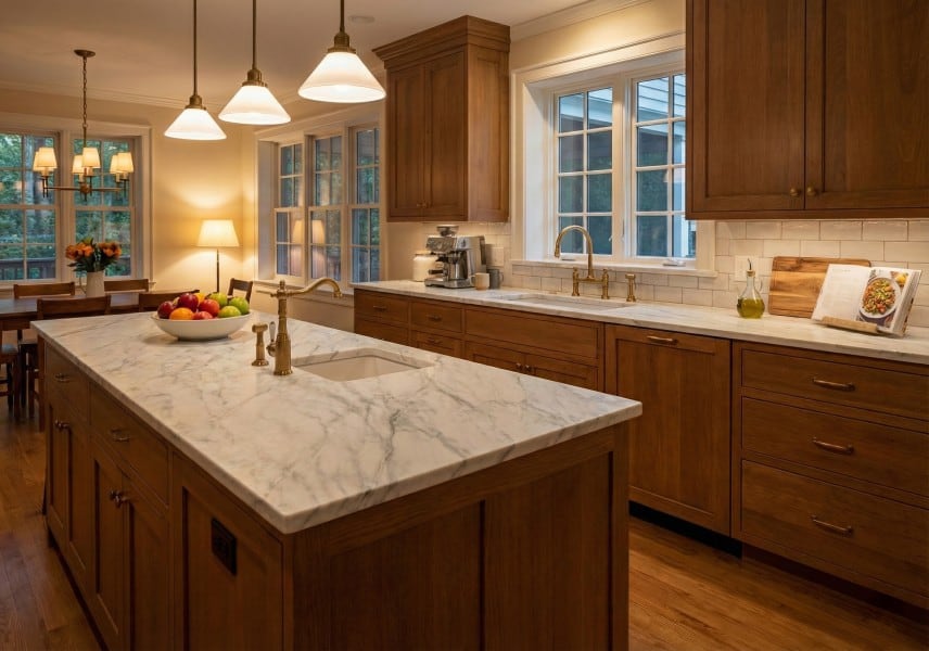 Calacatta Bella Polished Marble Slab Random (SL90961)