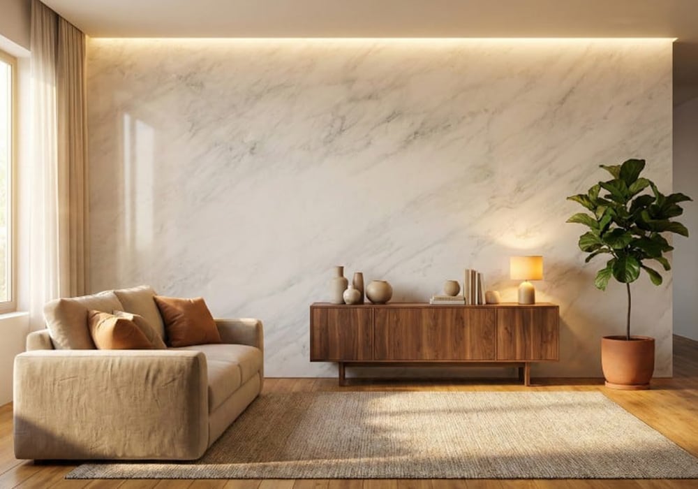 Calacatta Bella Polished Marble Slab Random (SL90961)