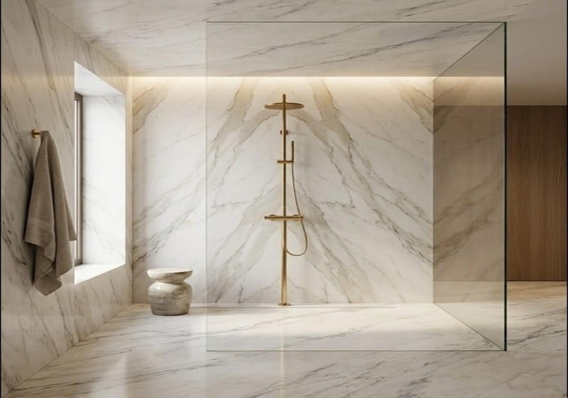 Calacatta Bella Polished Marble Slab Random (SL90962)
