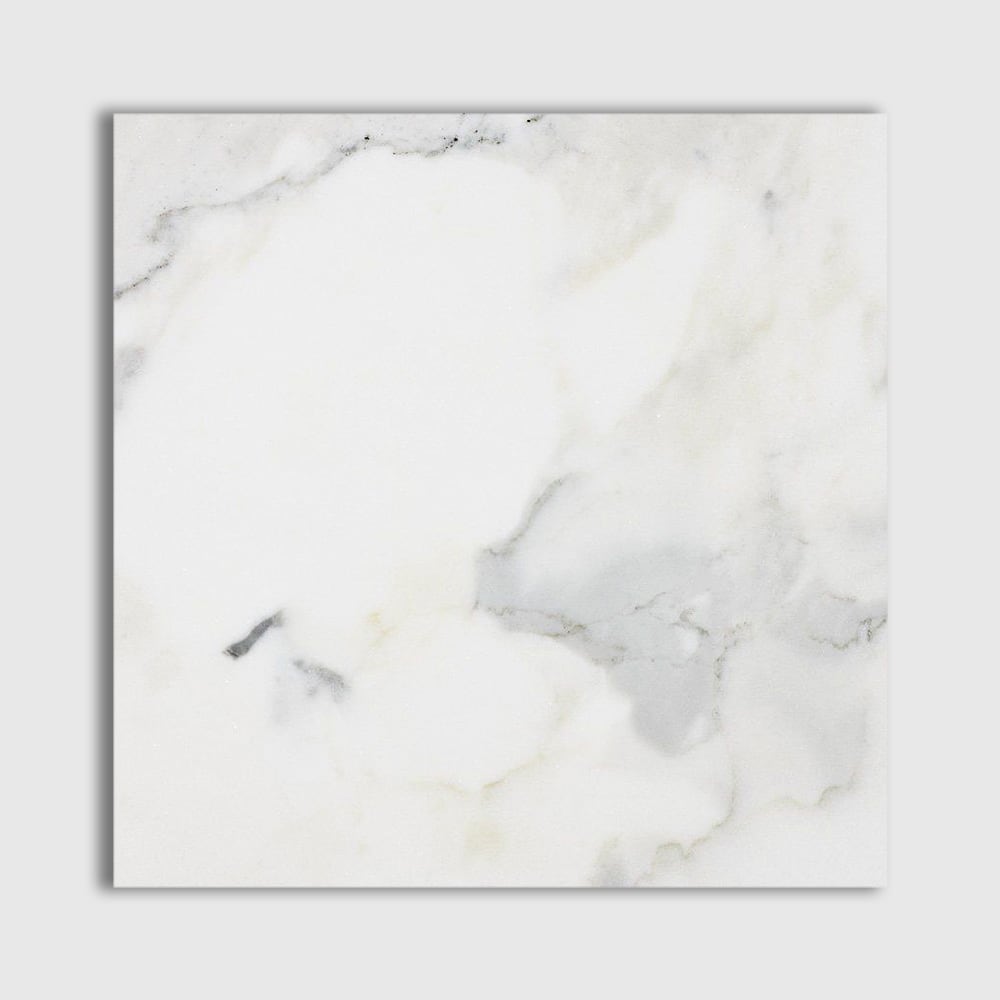 Calacatta Gold Honed Marble Tile 18×18 Image