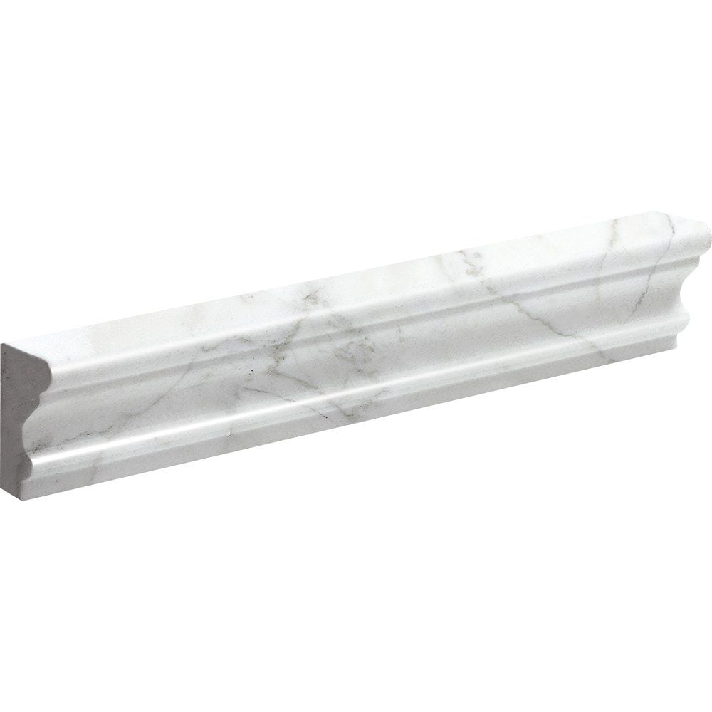 Calacatta Gold Polished Andorra Marble Moldings 2×12 Image