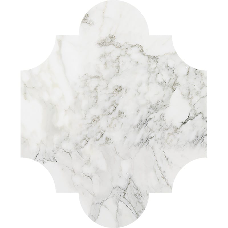 San Felipe Calacatta Gold Polished Marble Waterjet Decos 8×9 3/4 Image
