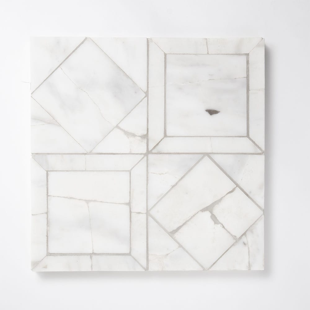 Calacatta Gold Royal Honed Palazzo Li Antica Marble Mosaics 12×12