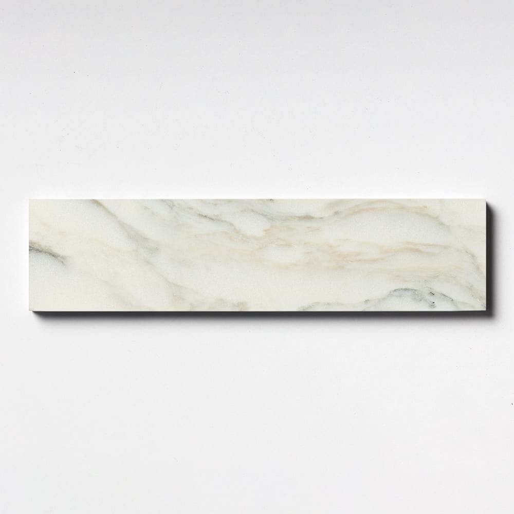 Calacatta Renaissance Honed Marble Tile 3×12 Image