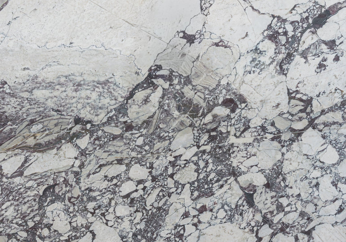 Calacatta Viola Honed Marble Slab Random