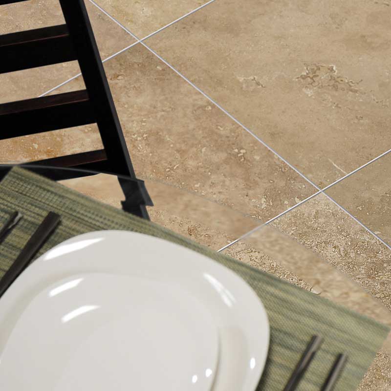 Canyon Honed Filled Travertine Tiles 12×12