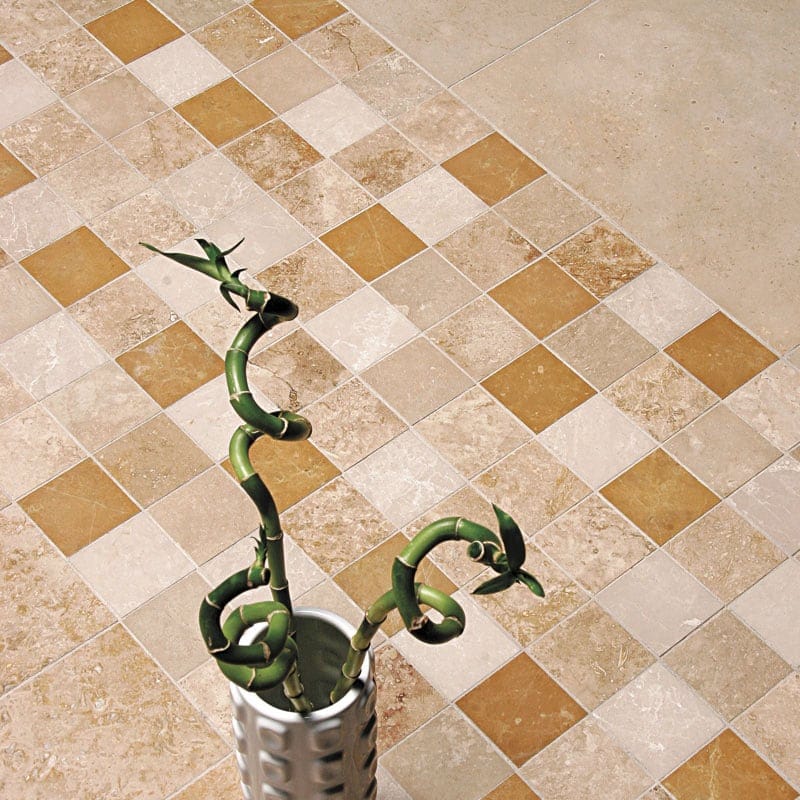 Canyon Honed Filled Travertine Tiles 12×12