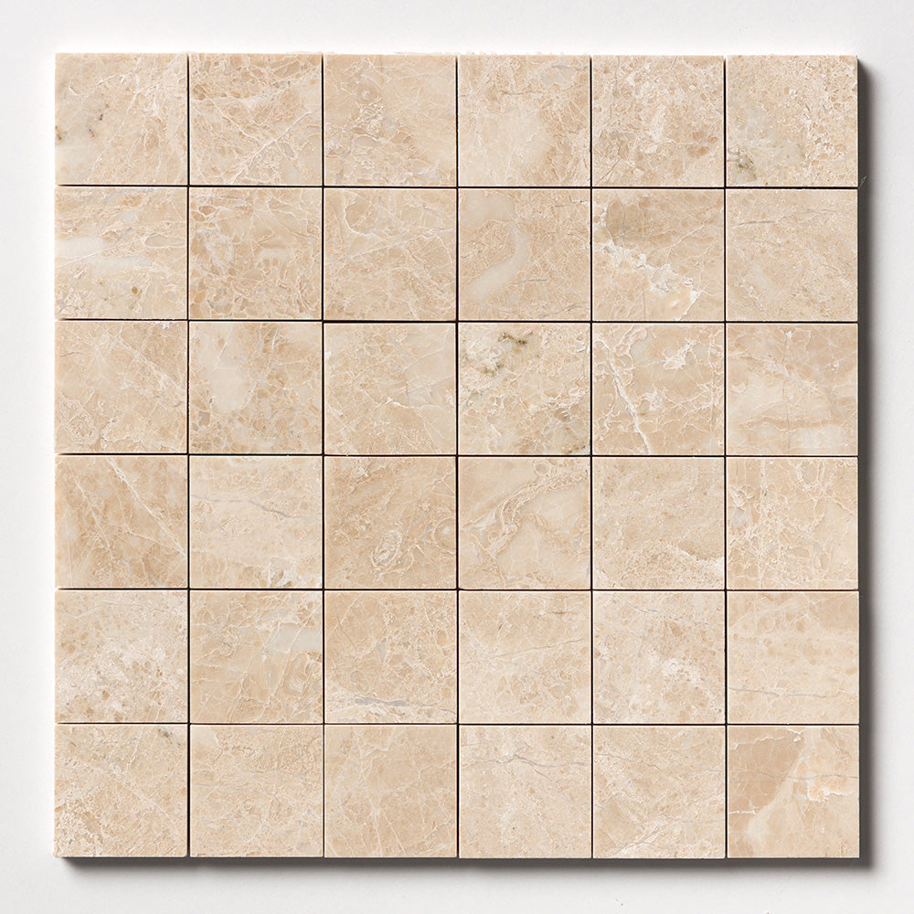 Cappuccino Honed 2×2 Marble Tile 12×12 Image