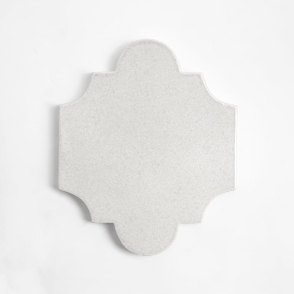 Cloud White Glossy San Felipe Ceramic Tiles 6×7 3/8