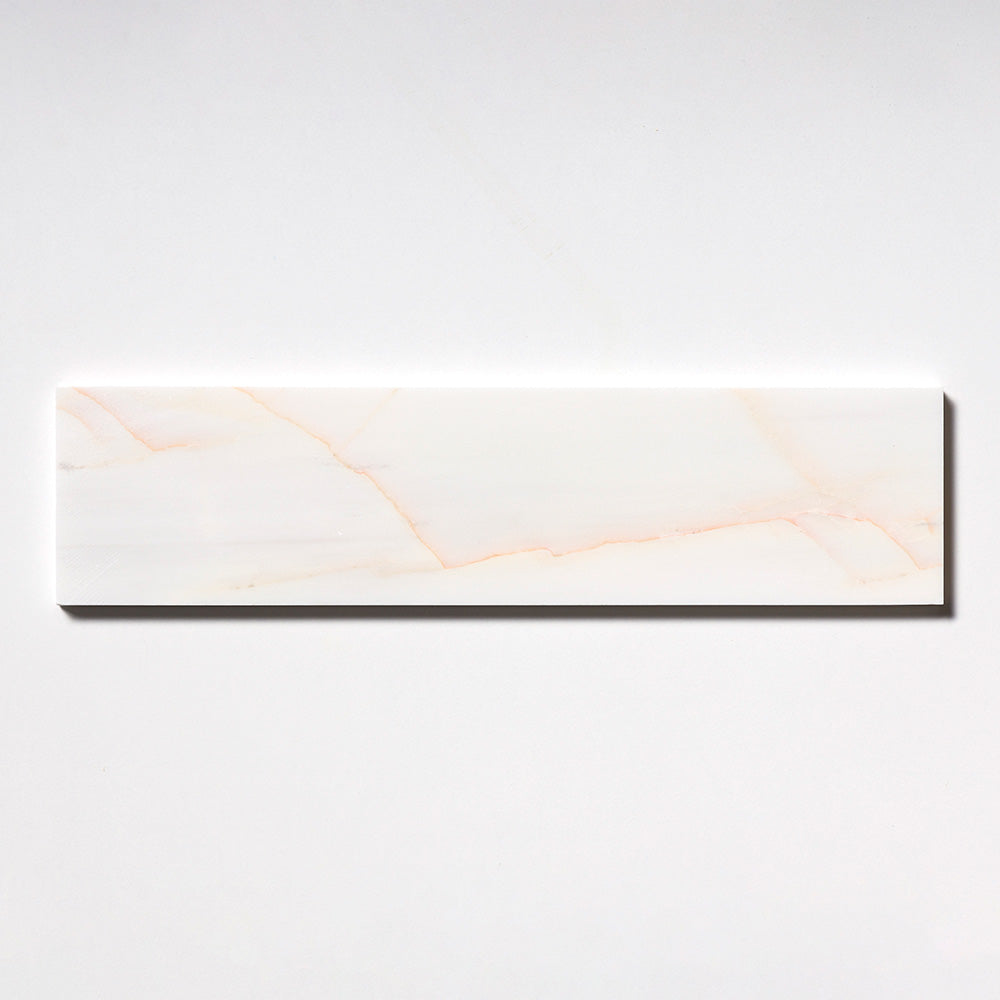 Confetti Honed Marble Tile 3×12 Image