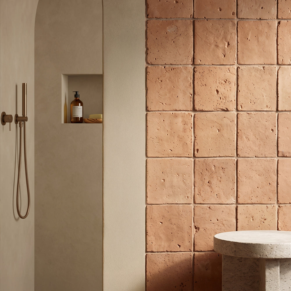 Cotto Med Natural Square Terracotta Tiles 8×8 (TL90805)