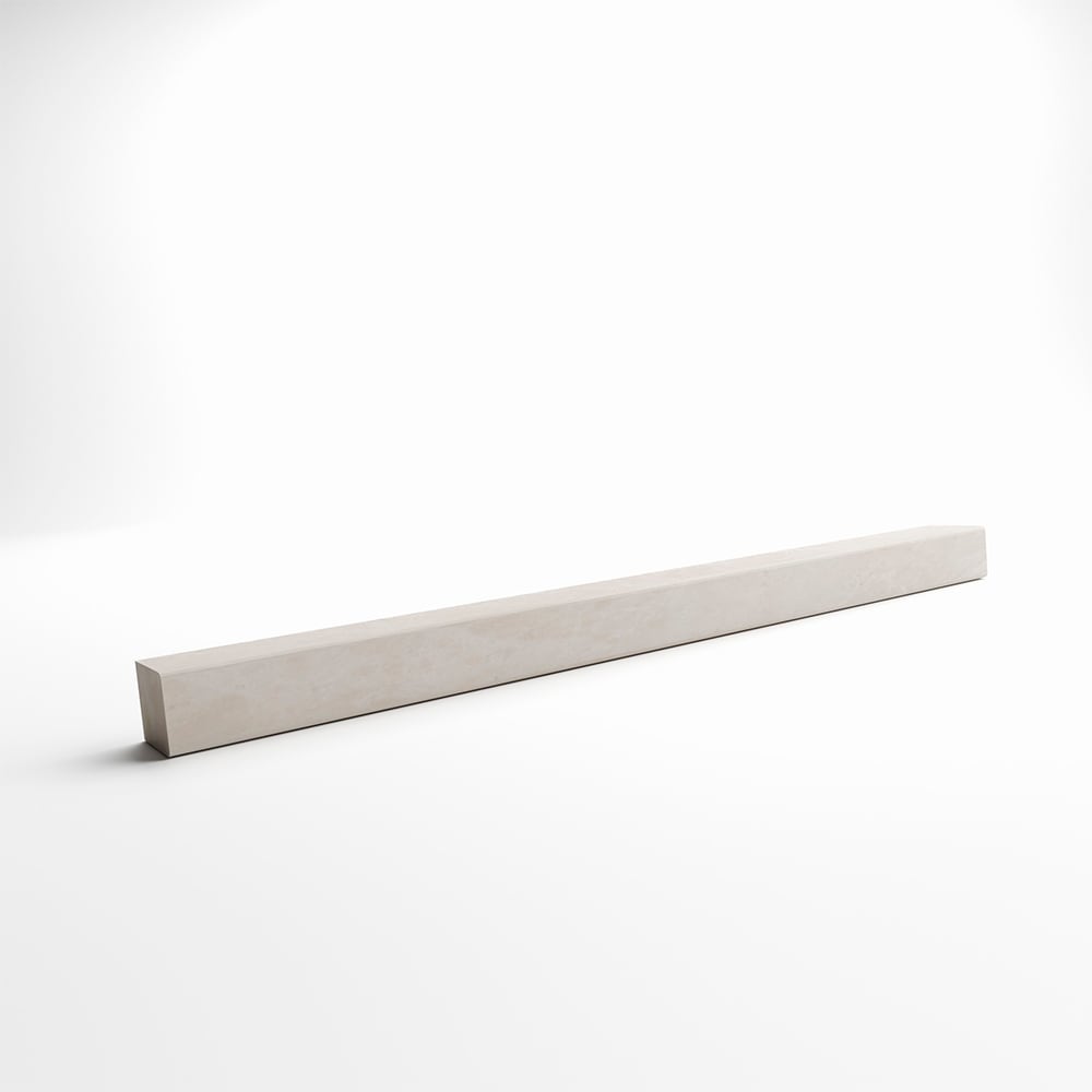 Marble Systems Crema Marfil T Collection Crema Marfil T matte marble tile close-up view — available at Surface Group
