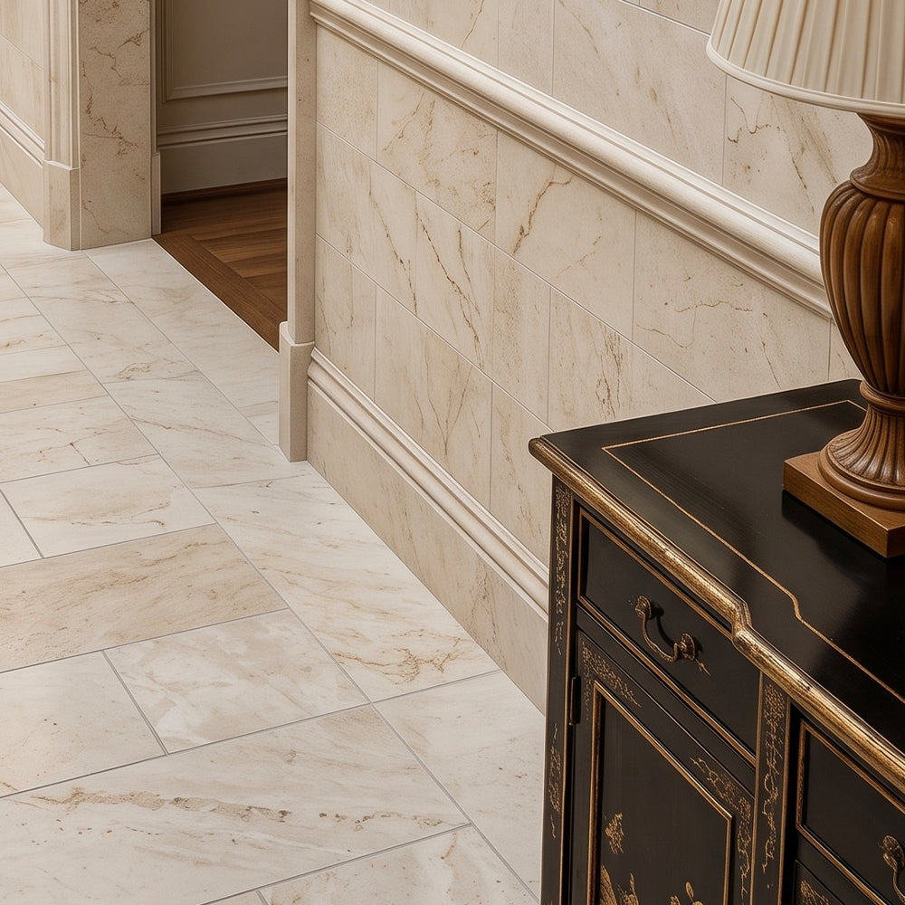 Crema Marfil T Honed Marble Tiles 12×24 (TL21804)
