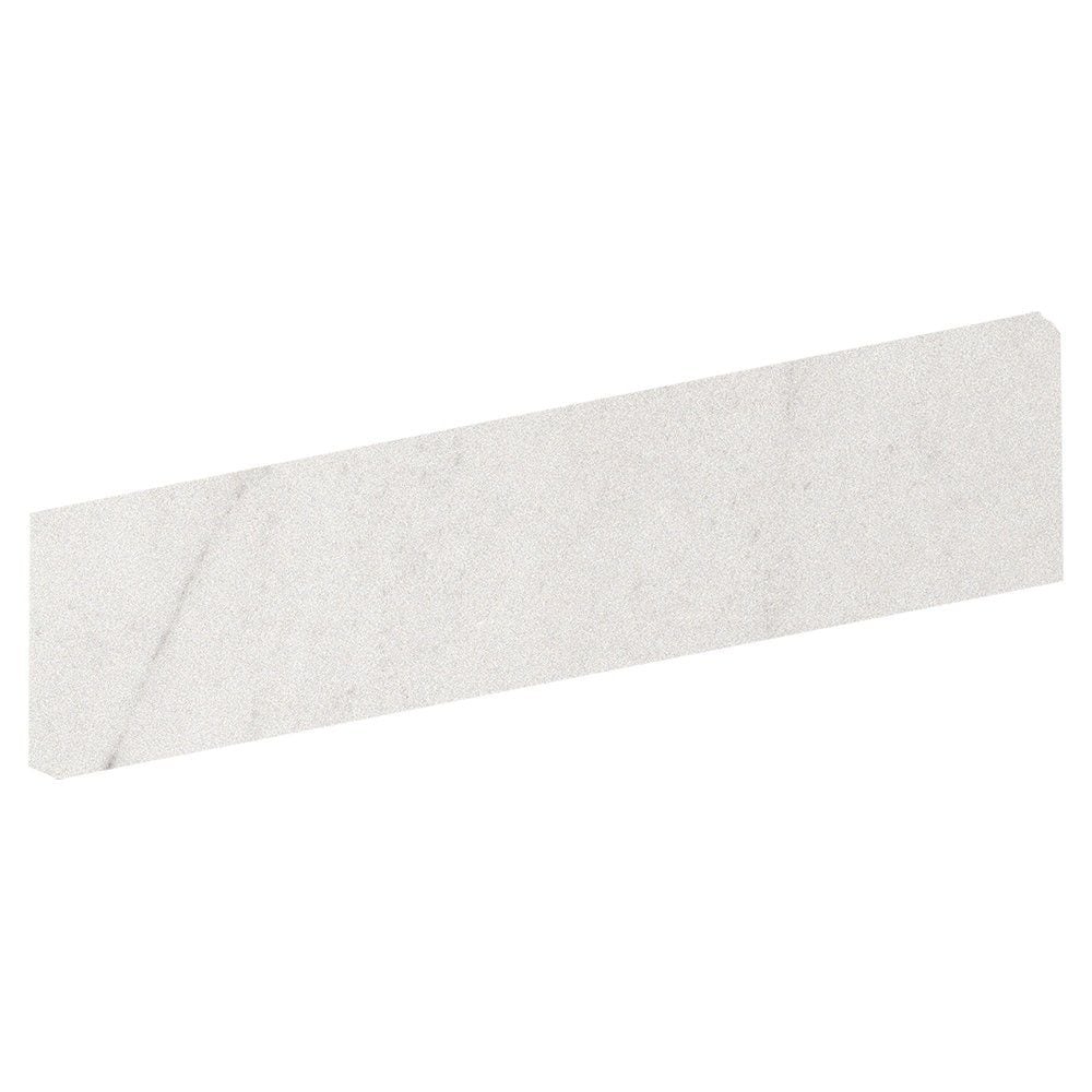 Marble Systems Crystal White glossy porcelain tile close-up view — available at Surface Group