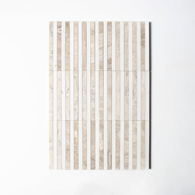 Diana Royal Honed Marble Mosaics β Marble collection