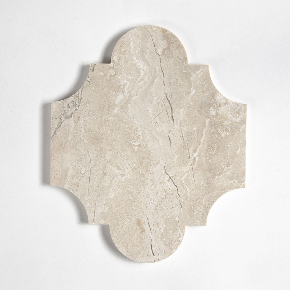 San Felipe Diana Royal Honed Marble Waterjet Decos 8Γ9 3/4 Image