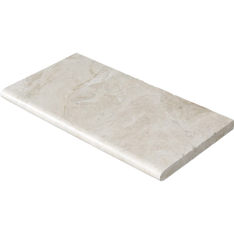 Marble Systems Diana Royal Tumbled & Antiqued Marble Diana Royal rugged tile close-up view — available at Surface Group